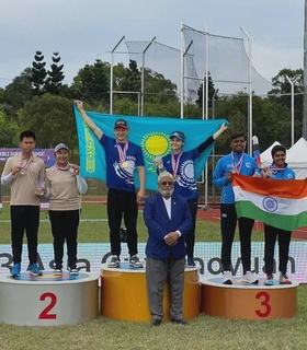 Казахстанский лучник получил золотую медаль на Чемпионате Азии