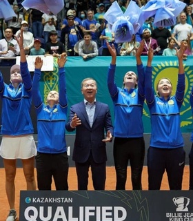 Теннистен Қазақстан әйелдер құрамасы 2024 - Әлем Чемпионатына жолдама үшін Жапониямен кездеседі