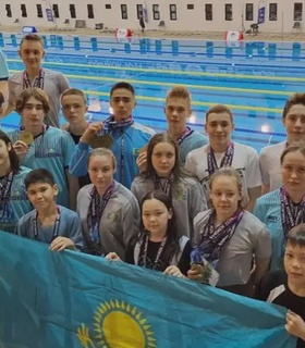  Қазақстанның кішкентай жүзгіштері Азия ашық чемпионатынан 62 медаль әкелді 