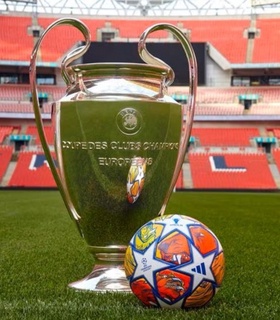 УЕФА представил мяч для плей-офф и финального матча Лиги чемпионов — 2024