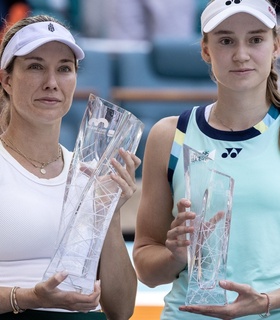 Елена Рыбакина поднялась на второе место в «чемпионской гонке WTA»