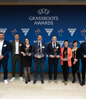 КФФ получила награду от УЕФА за лучший проект по массовому футболу