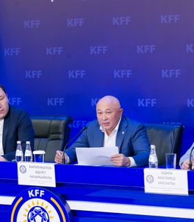 Состоялась пресс-конференция с участием президента КФФ и главного тренера сборной Казахстана