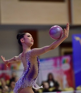 Эльжана Таниева стала чемпионкой Азии по художественной гимнастике и завоевала олимпийскую квоту