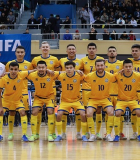 Сборная Казахстана в десятке рейтинга ФИФА по футзалу