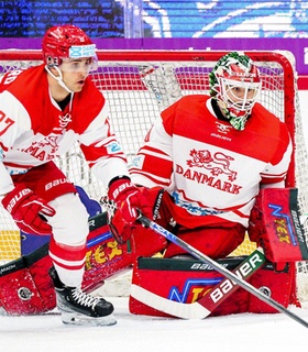 Сборная Дании уверено обыграла Австрию на ЧМ по хоккею 2024