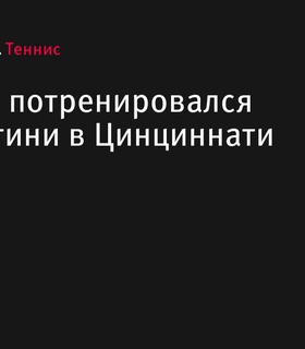 Карлос Алькарас провел тренировку с Маттео Берреттини в Цинциннати