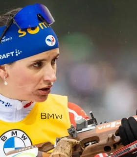 Перро и Мишлон триумфируют в гонках преследования на чемпионате Франции по летнему биатлону