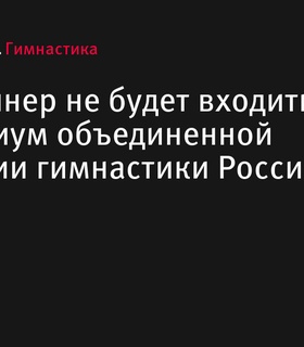 Ирина Винер не будет входить в президиум объединенной Федерации гимнастики России