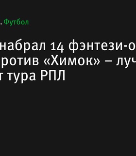 Джон Кордоба набрал лучшие фэнтези-очки в туре РПЛ в матче против «Химок»