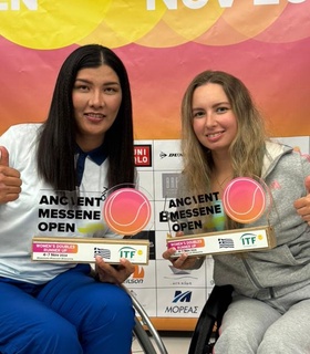 Теннис на колясках: Жанат Умуткулова стала финалисткой турнира серии ITF
