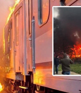 В Польше эвакуированы около 1000 человек после возгорания двух поездов