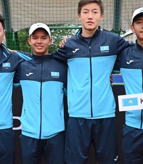 Казахстанские юниоры узнали соперников по Davis Cup Juniors Finals 2024