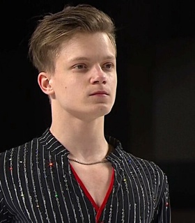 Евгений Семененко о победе в короткой программе и подготовке к этапу Гран-при