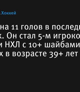 Александр Овечкин вошел в историю НХЛ