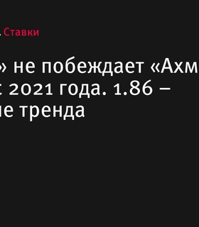 «Динамо» не может победить «Ахмат» в Грозном с 2021 года