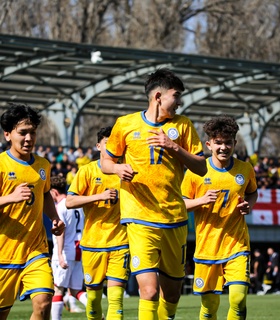 Сборная Казахстана U-17 стартовала с победы в отборе Евро-2024/25