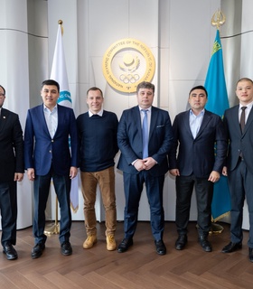 НОК Казахстана встретился с представителями КФФ