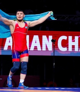 Вольник Азамат Даулетбеков стал бронзовым призером чемпионата Азии