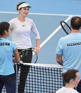 Сборная Казахстана в преддверии квалификации Billie Jean King Cup