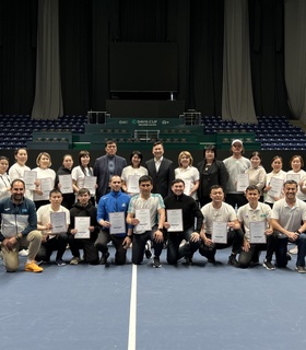 Теннис в детские сады: в Астане обучили первых инструкторов Baby Tennis
