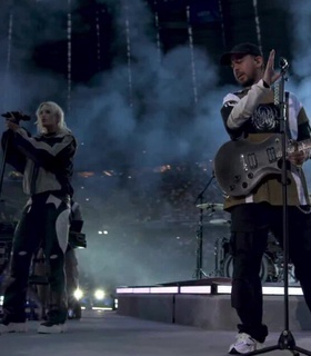 Linkin Park выступили перед финалом Лиги чемпионов с обновленным составом