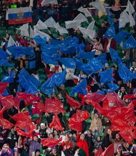 Матч Россия – Нигерия в «Лужниках» собрал более 45 тысяч зрителей