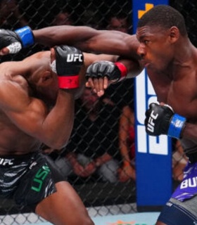 Камару Усман одержал победу над Хоакином Бакли на UFC on ESPN 69