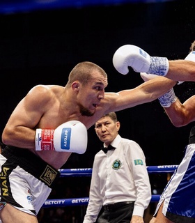 Фаниль Рафиков одержал победу на турнире БЕТСИТИ Fight Nights Boxing в Алматы