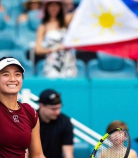Александра Эала впервые вышла в финал турнира WTA