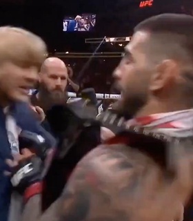 Топурия разразился эмоциональной перепалкой с Пимблеттом на UFC 317