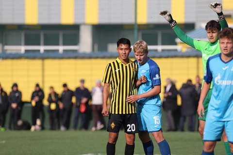 «Кайрат» U-17 сыграл в ничью с «Зенитом» U-17 «Кайрат» U-17 сыграл в ничью с «Зенитом» U-17