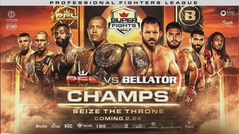 Стал известен кард совместного турнира PFL и Bellator