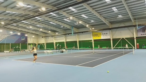 Международный турнир по теннису серии ITF проходит в Караганде Международный турнир по теннису серии ITF проходит в Караганде