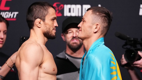 Умар Нурмагомедов уверенно победил Бекзата Алмахана на UFC Fight Night 238 Умар Нурмагомедов уверенно победил Бекзата Алмахана на UFC Fight Night 238
