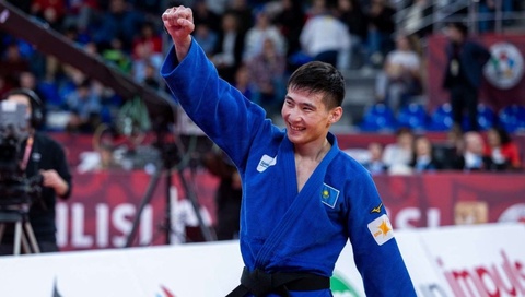Дзюдоист Нурканат Серикбаев о золоте GRAND SLAM: Дзюдоист Нурканат Серикбаев о золоте GRAND SLAM:
