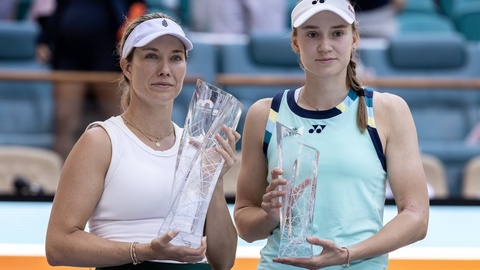 Елена Рыбакина поднялась на второе место в «чемпионской гонке WTA»