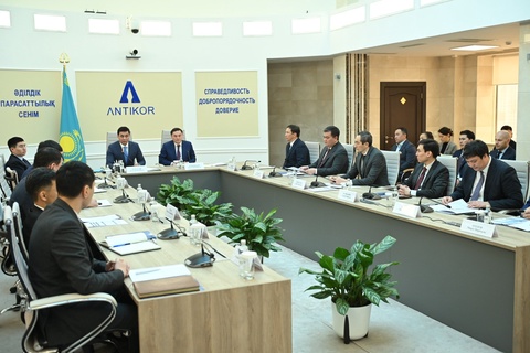 Президент НОК РК Геннадий Головкин принял участие в совещание агентства по противодействию коррупции РК 