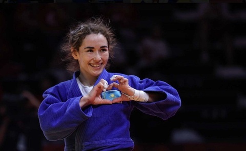 Дзюдоистка Абиба Абужакынова сохранила за собой место в тройке лучших олимпийского рейтинга