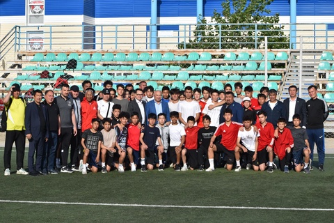 КФФ в рамках программы «ALAÑ» обновит футбольное поле в Кызылорде