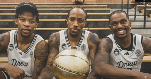 Каспер Уэйр и Демар Дерозан привели «Mecca Cheaters» к победе в Drew League Каспер Уэйр и Демар Дерозан привели «Mecca Cheaters» к победе в Drew League