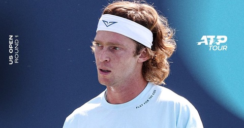 Андрей Рублев избегает второго предупреждения в первом круге US Open Андрей Рублев избегает второго предупреждения в первом круге US Open