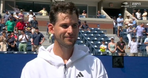 Доминик Тим о победе на US Open без болельщиков: «Это был удивительный, но грустный момент» Доминик Тим о победе на US Open без болельщиков: «Это был удивительный, но грустный момент»