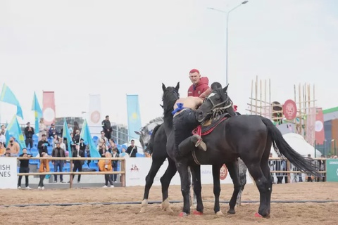  Қазақстан құрамасы Көшпенділер ойындарындағы аударыспақта 3 алтын жеңіп алды