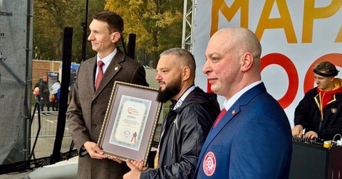 Валентин Ткачев с донорским сердцем совершил уникальное достижение, преодолев марафон в России