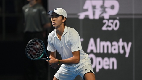 Амир Омарханов ATP 250 Almaty Open турниріндегі тартысты матчта жеңіліп қалды