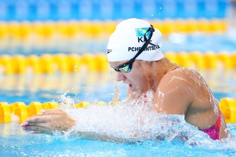 Рекорд Казахстана был установлен на чемпионате страны по плаванию в Алматы Рекорд Казахстана был установлен на чемпионате страны по плаванию в Алматы