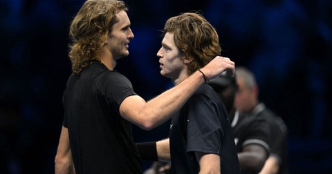 Александр Зверев оценил игру Андрея Рублева перед ATP Александр Зверев оценил игру Андрея Рублева перед ATP