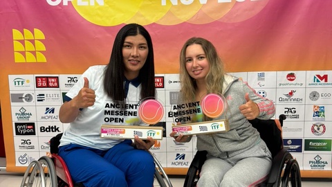Теннис на колясках: Жанат Умуткулова стала финалисткой турнира серии ITF Теннис на колясках: Жанат Умуткулова стала финалисткой турнира серии ITF