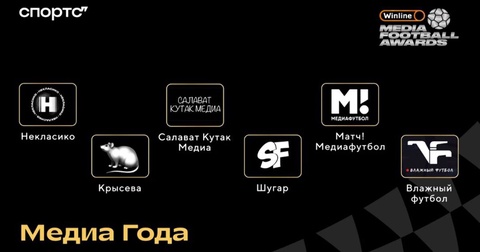 Объявлены номинанты на звание лучшего медиа года в медиафутболе Объявлены номинанты на звание лучшего медиа года в медиафутболе